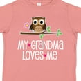 thumbnail image 4 of Inktastic My Grandma Loves Me Girls Girls Toddler T-Shirt, 4 of 5