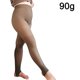 thumbnail image 2 of Dinheiro Falsos leggings translúcidos cálidos pantimedias delgadas elásticasNegro a través - Pies, 2 of 5
