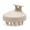 Wheat color, variant on Scalp Massager Shampoo Brush, Flexible TPE Hair Scrubber with Detachable Design, Deep Cleansing and Exfoliating Shower Brush for Healthy Hair Care, Perfect for Daily Spa Relaxation and Deep Scalp