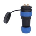 thumbnail image 2 of Wchiuoe Aviation Socket,Waterproof Connector,Waterproof Connector Back Nut IP68 Aviation Power Socket 380V 45A for Cable Wire SP28, 2 of 8