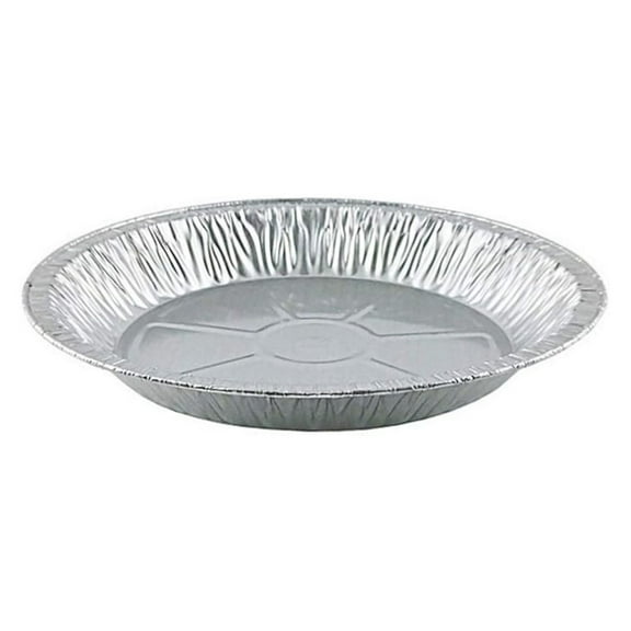 11" Aluminum Pie Pan Extra-Deep Disposable Tin Plates (Pack of 12)