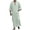 A-Green1101, variant on XIAONU Mens Henley Placket Thobe Loose Long Sleeve Mandarin Collar Pullover Tunic Lightweight Modest Daily Loungewear Robe