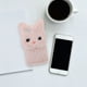 thumbnail image 3 of Funda de teléfono con diseño de gato de peluche, esponjosa y protectora, compatible con iPhone 7/8/SE, 3 of 5