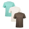 thumbnail image 1 of 3 Playeras Hombre Lisa Cuello Redondo Paquete Pol/algodón, 1 of 8