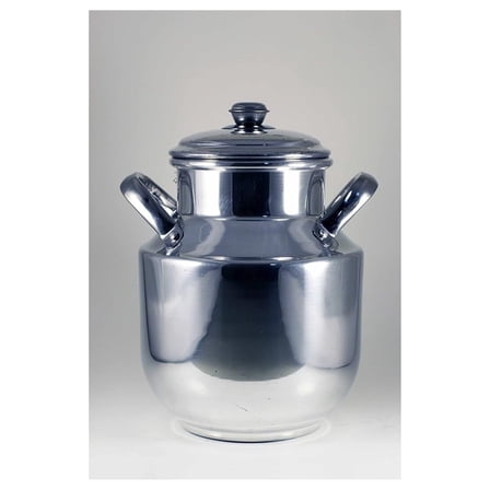 Slow Cooker, 3-Setting, Silver, Stainless Steel, Non-Stick, 6 Quart