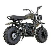 Massimo Minibike MB200S 7.5HP 196cc 4 Stroke, Gas Powered Mini Bike Motorcycle - Camo