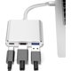 thumbnail image 2 of Adaptador USB-C a HDMI (compatible con 4K/30Hz) - Cable convertidor tipo C 3 en 1 para MacBook Pro 2017/2018, MacBook, Mac Pro, iMac, Chromebook y otros dispositivos USB 3.0 tipo C, 2 of 5