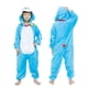 thumbnail image 5 of Pijamas de franela con calaveras para niños y niñas, de otoño e invierno, con dibujos de animales, ardillas, siamés, ropa para el hogar, con puntadas de murciélago, 5 of 6