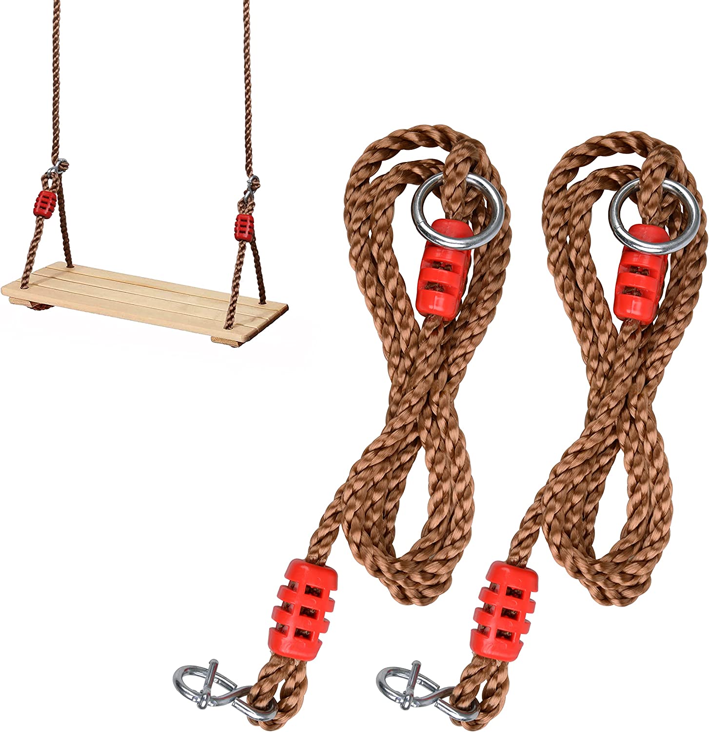 Tree Swing Ropes Hammock Straps2pcs Adjustable Hanging Ropes Holds to