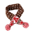 thumbnail image 2 of Bufanda de Punto de Invierno para Perros Salvador Navidad M, 2 of 10