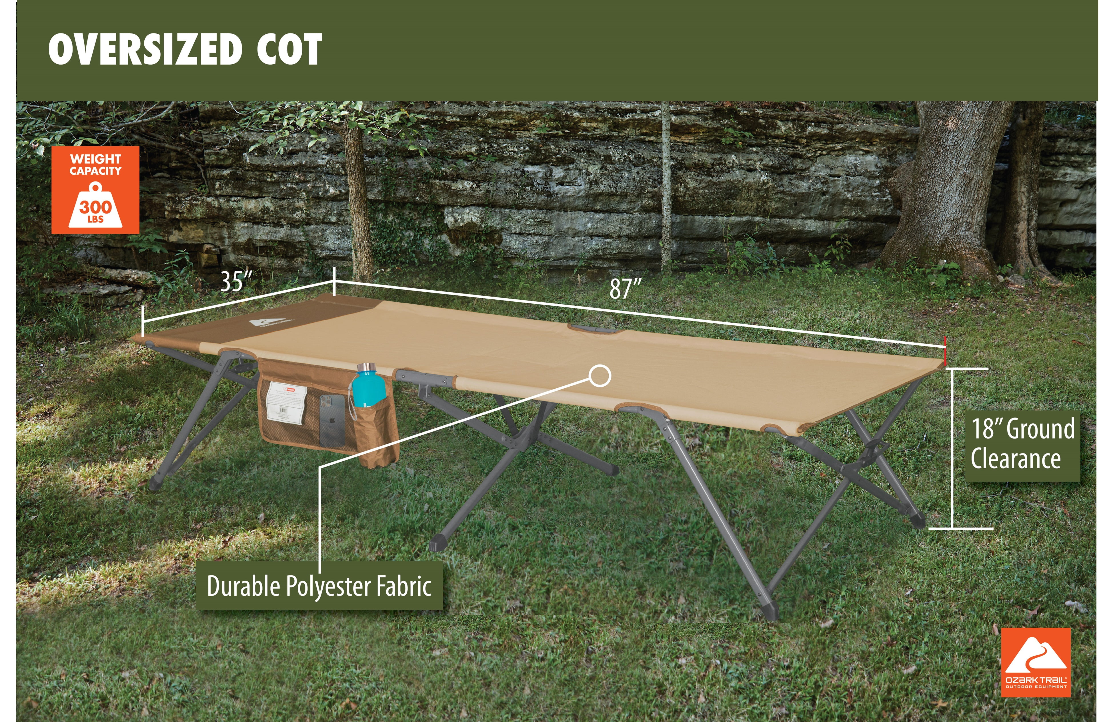 Ozark Trail Oversized Cot