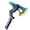 Blue, variant on syligr Spark Sword - Transformable Lightsaber Axe to Sword Toy 2 in 1 Dual Mode with Sound & Light Effects, Extension Cyber Battle Blade for Gaming Cosplay Collection for Teens Adults Fans