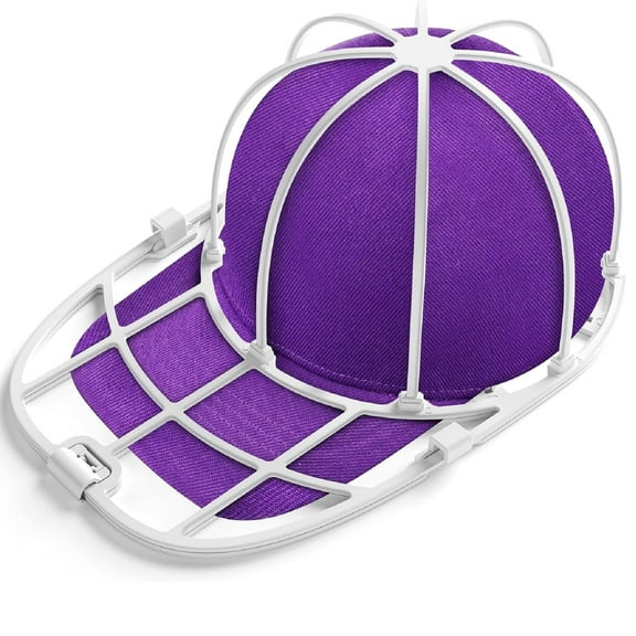 Hat Washers Cap Washers for Washing Machine, Hat Cleaning Shaper Protector Fit for Adult and Kid's Baseball Caps, White