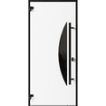 thumbnail image 5 of Front Exterior Prehung Steel Door / Ronex 1077 Teak / Entry Metal Modern Painted W36" x H80" Right hand Inswing, 5 of 6