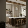 thumbnail image 3 of Stanza Collection One-Light Brushed Gold New Traditional Pendant Light, 3 of 13