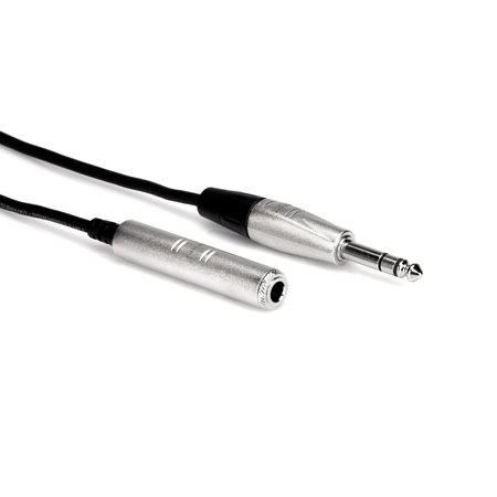 Hosa Pro HXSS-025 Headphone Extension Cable REAN 1/4 TRS Female to 1/4 TRS Male 25 foot - image 2