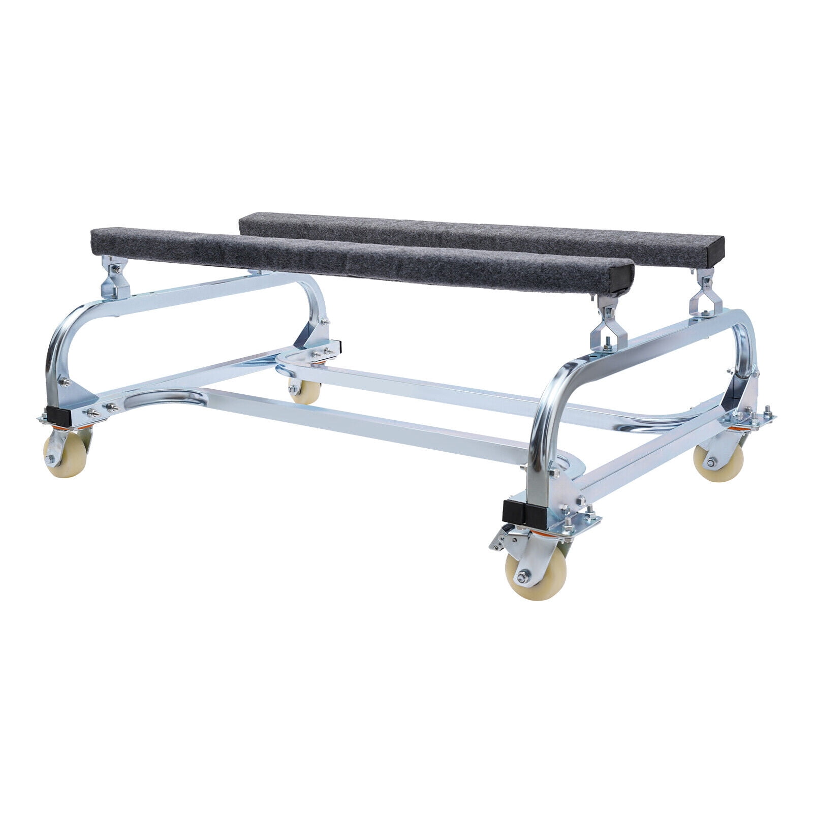 BY-18 Watercraft Cart 1000lb Capacity for jet skis, Inflatables Small Sailboat Trailer Silver Dock Slipway Cart