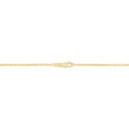 thumbnail image 3 of 14K Yellow Gold 30in 1.5mm Diamond-Cut Cable Chain with Lobster Clasp, 3 of 4