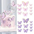 Cake Topper Butterfly Kids Baby Shower Birthday Party Decor Cupcake-NEW