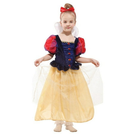 Luxury Girls' Snow Princess Dress-Up Costume Set,