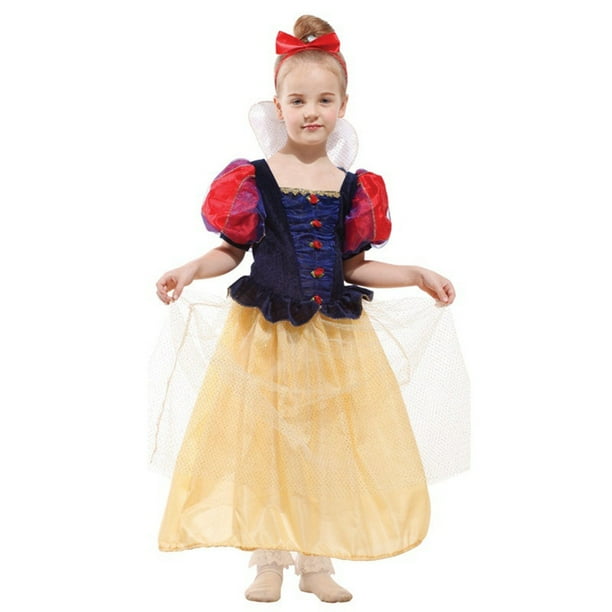 Luxury Girls Snow Princess Dress Up Costume Set Xl Walmart Com Walmart Com