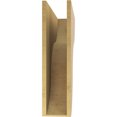 thumbnail image 4 of 7"W x 28"D x 28"H Thin Carmel Rough Cedar Woodgrain TimberThane Corbel, Primed Tan, 4 of 6