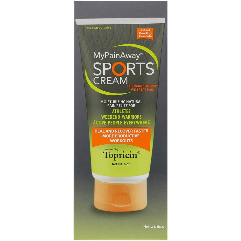 Topricin My Pain Away Sports Cream 6 oz