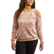 No Comment Junior Plus Cold Shoulder Pri