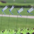thumbnail image 2 of 12 Pieces 3D Dragonfly Garden Decor, Dragon Fly Garden Stakes Dragonflies, Garden Ornaments Patio Decoration Dragonfly Stakes with Sticks, Blue, 3.3x2.16x9.8", 2 of 5