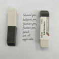 thumbnail image 4 of Abrasive Anti Burr Study For Exam Preparation Drawing Practical Cleaning Eraser Abrasive Ink Eraser For Pen Ballpoint & Gel Ink Rubber Eraser For Students, 4 of 6