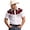 Red@GC@, variant on CONZONE Mens Buttons Down Shirts Short Sleeve Shirts for Men Trendy Western Cowboy Embroidery Collared Soft Lightweight Summer Tops