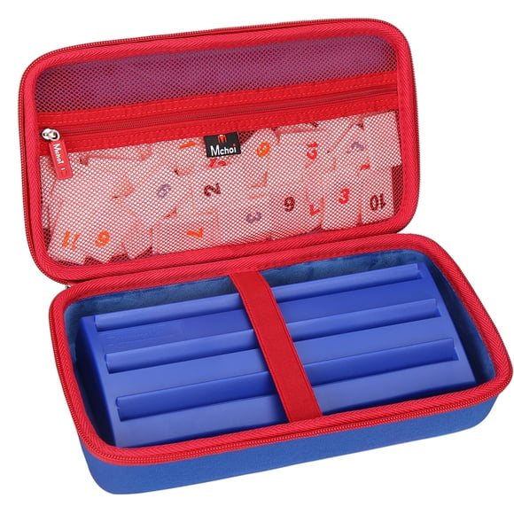 Estuche rígido Mchoi para juego Rummikub 28x16x7 cm impermeable