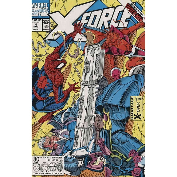 X-Force #4 VF ; Marvel Comic Book