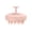 Pink, variant on HEETA Scalp Massager Hair Growth, Soft Silicone Scalp Scrubber Shampoo Brush for Exfoliation, Dandruff Removal, Wet & Dry Use, Wheat Straw Purple