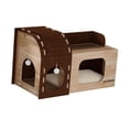 thumbnail image 4 of Casa cueva para gatos, escondite, resistente a arañazos, para escalar, , nido para gatitos, tablero rascador, protección de, 4 of 6