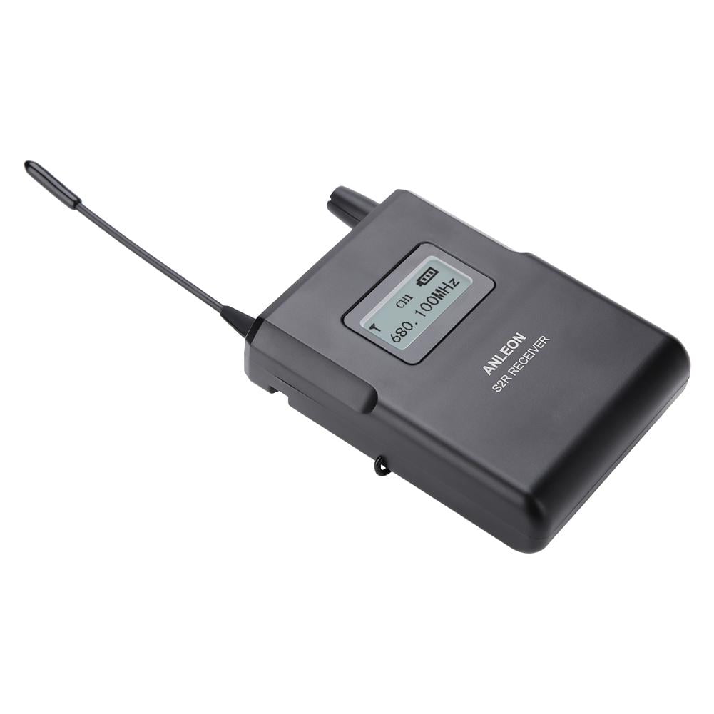Qiilu High Sensitivity Antenna Wireless Stage Monitor 670-680MHz