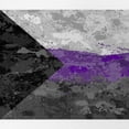 thumbnail image 2 of CafePress - Abstract Paint Splatter Demisexual Pride Flag - Adjustable Unisex Printed Trucker Hat with Mesh Back, 2 of 10