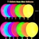 thumbnail image 2 of Globos UV de neón, paquete de 110 unidades, artículos para fiestas que brillan en la oscuridad, 2 of 7