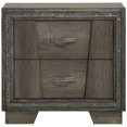 thumbnail image 6 of Coaster Janine 5-piece Transitional Wood Frame Queen Bedroom Set in Gray, 6 of 14