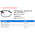 thumbnail image 2 of Reference Sensor - Compatible with 1999 - 2003 Saab 9-3 2000 2001 2002, 2 of 2
