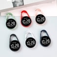 thumbnail image 4 of Keychain Pocket Watch Digital Clock With LED Display and Touch Functionality, 4 of 18