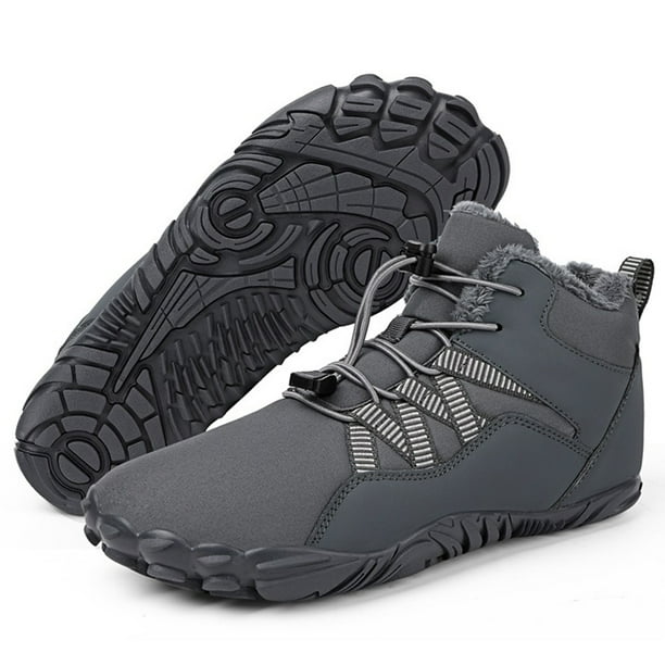 Zapatos Botas de algodón para mujer, botas de senderismo resistentes al desgaste para hombre, goma para vacaciones en casa y césped Ndcxsfigh Tenis De Mujer Tenis De Hombre