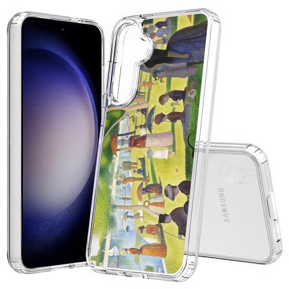 TalkingCase Slim Fit Phone Case Compatible for Samsung Galaxy S25 Plus(Not S25/ S25 Ultra), Gathering Party Art Print, Lightweight,Flexible, USA Print
