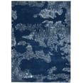 thumbnail image 2 of Nourison Imprints Abstract Blue 4' x 6' Area Rug, (4x6), 2 of 8