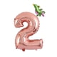 thumbnail image 2 of Globo con Número de helio de lámina de oro 32 pulgadas con globo de 9 pulgadas Yotijar Accesorios para fotografía Suministros para fiestas Número 2 Globos Numerados, 2 of 6