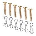 thumbnail image 4 of LOLIPPYY 6Sets Assorted Color Snow Sweeper Accessories Shear Pin and Cotter Pin Set Metal Replacement, 4 of 7