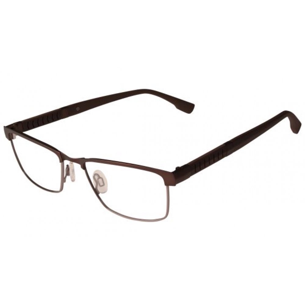 Flexon FLEXON E1110 Eyeglasses 210 Brown