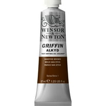 Winsor & Newton Griffin Alkyd Fast-Drying Oil Paint, 37ml, Van Dyke Brown