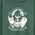 thumbnail image 3 of The Nightmare Before Christmas - Boogies Boys - Women's Lightweight French Terry Long Sleeve Shirt, 3 of 5