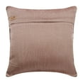 thumbnail image 3 of Pillow Covers, Rust 20"x20" (50x50 cm) Throw Pillows For Couch, Jacquard Silk Fabric Cushion Cover, Striped Pattern Contemporary Style - Rusty Stripeness, 3 of 3